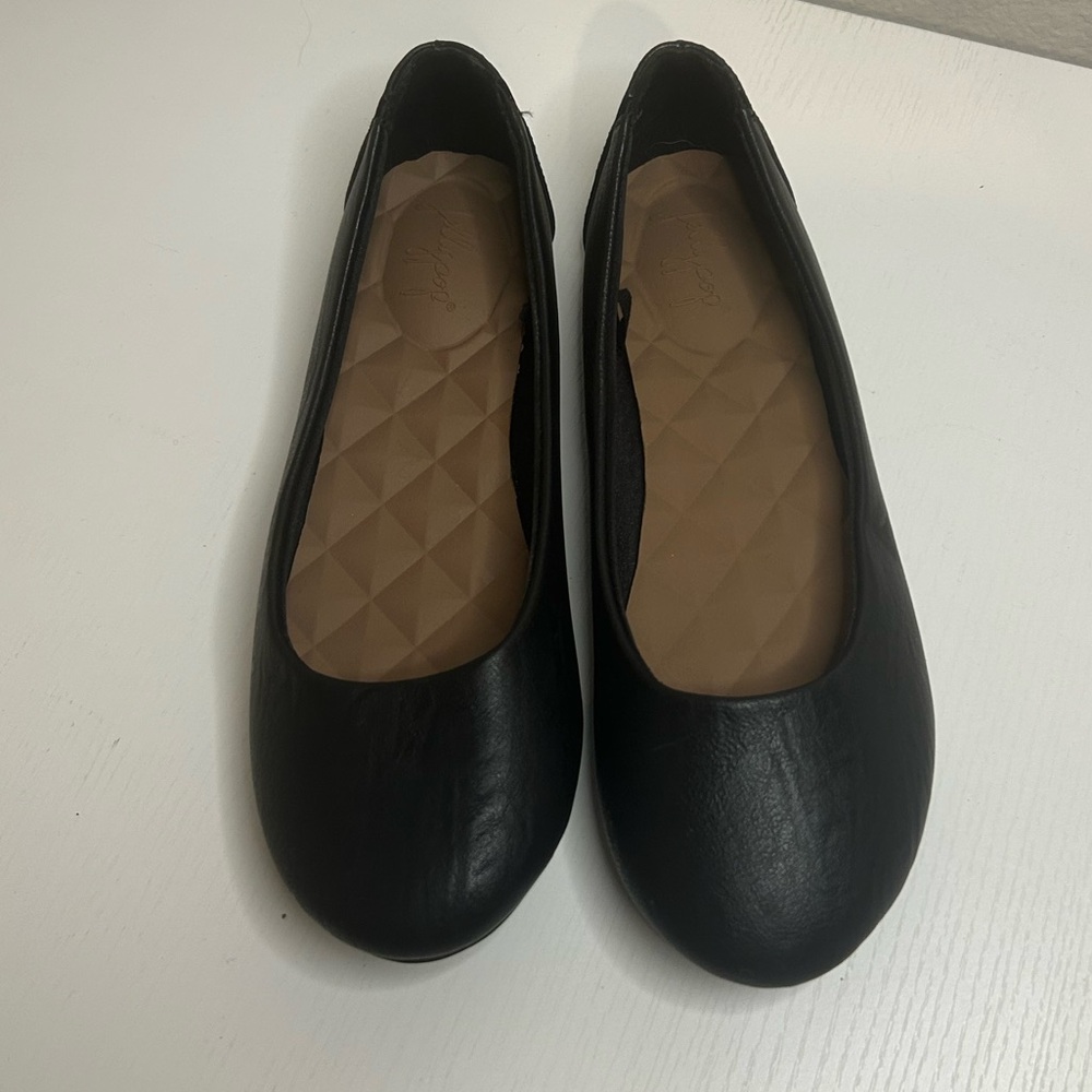 Jellypop Black Memory Foam Ballet Flats – Women’s Size 7.5